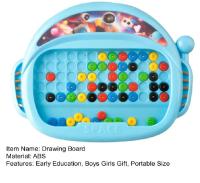 Tablero De Dibujo Magnético Para Niños Con Pluma Y Cuentas Juguete Educativo Sensorial Montessori Regalo Para Niños Y Niñas - details 12