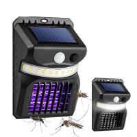 Lámpara Solar LED Mosquitera UV Con Electrochocolate Inteligente De Inducción Humana Luz Exterior Impermeable Para Exterior - details 3