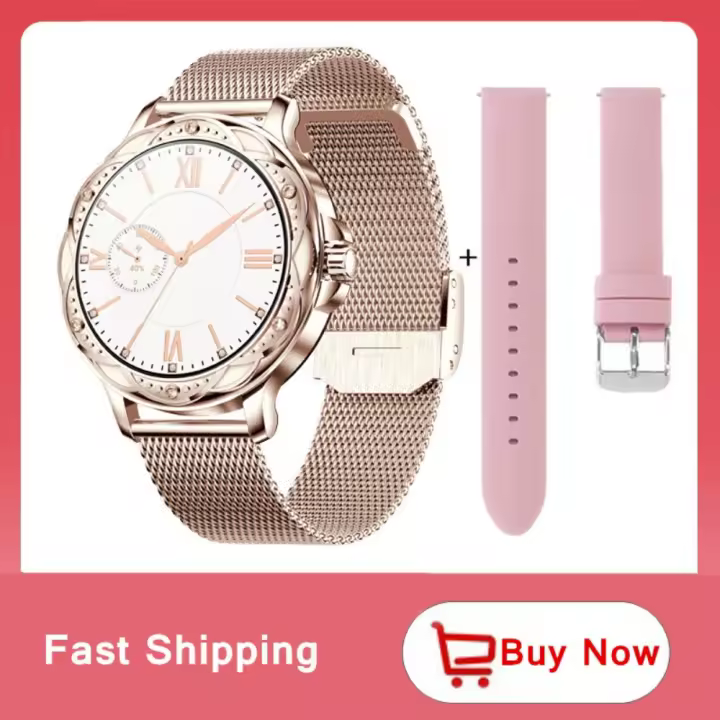 Reloj Inteligente para Mujeres Pantalla Táctil Complete 1,2 inch Bluetooth Llamada - 1