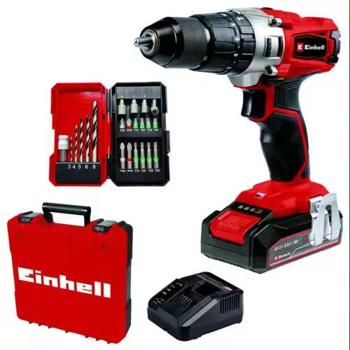 Taladro sin cable EINHELL percutor TE-CD 18/2 li-i +22 1x - 1