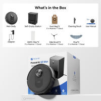 Proscenic Q8 MAX Robot Aspirador 4200 Pa, Navegación LiDAR, Autovaciado de Polvo, Autonomía 200 Min, Ideal para Hogares Grandes y con Mascotas, Control por Amazon Alexa, Google Home, Siri, IFTTT - details 17