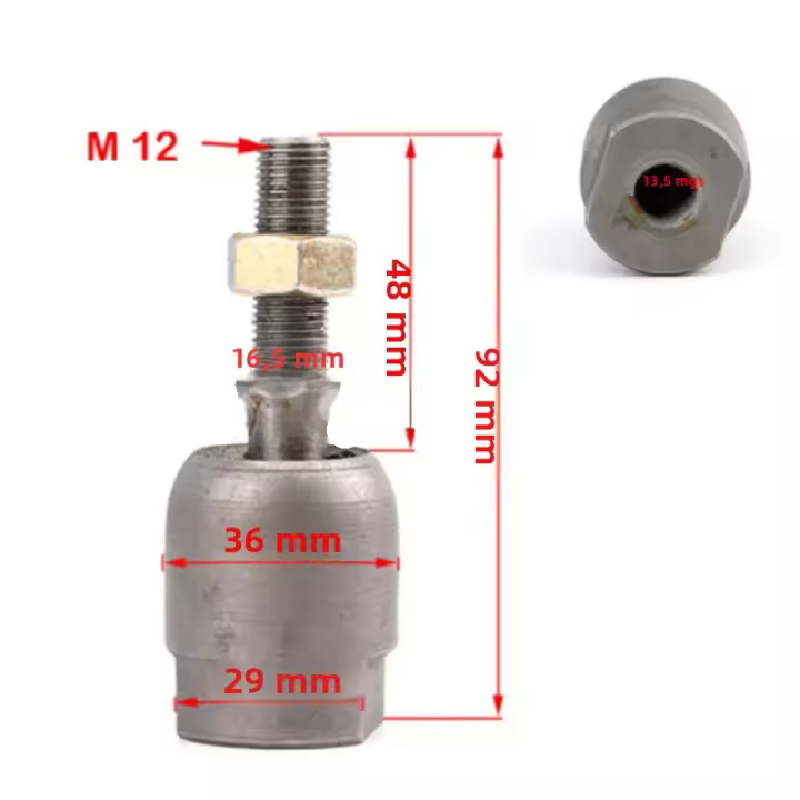 Kit De Juntas De Bola M10/M12-M14 Para Carrocería De Karts Vehículos UTV ATV Partes De Barril De Engranajes Finos Adecuado Para Buggy Go Kart - 1
