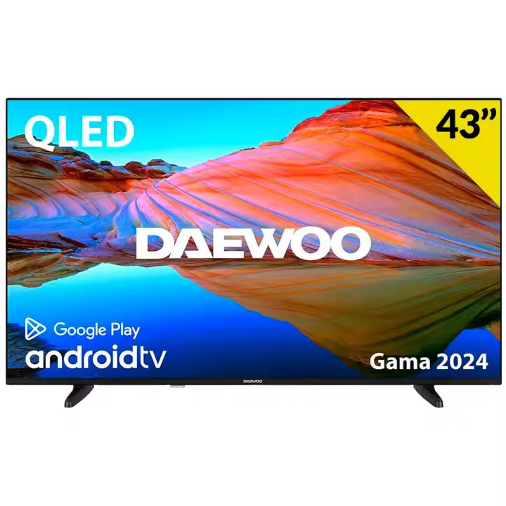 DAEWOO 43DM62QA Televisor Smart TV 43" QLED UHD 4K HDR - 1