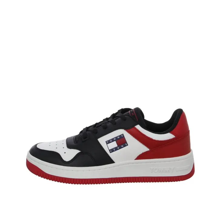Tommy Hilfiger-Sneaker BCO/Negro EM0EM01162-XNL - 1