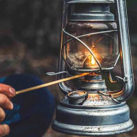 Lámpara De Aceite De Metal Vintage Para Camping Y Patio Con Mango Lanternas De Viento Para Hogar Y Camping - details 4