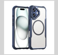 Funda magnética de fibra de carbono TPU + PC para iPhone 16 Pro Max Plus iPhone 16 Pro Max 5G, cubierta de teléfono con lente de aleación a prueba de Golpes - details 12