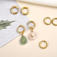 10pcs Aretes Pequeños De Acero Inoxidable Para Mujeres Y Hombres Joyería De Moda Accesorios Para La Creación De Joyas DIY - details 5
