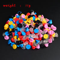 30Pcs Accesorios DIY De Metal Y Goma En Oro Plata Negro Abrazaderas De Mariposa Para Joyería Encapsulamiento De Seguridad - details 2