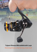 DEUKIO 1000 Mini Carrete De Pesca Ligero Para Agua Salada Y Agua Dulce Carrete De Pesca De Manivela Para Carp Raft Pesca En Río Reservorio Y Playa - details 2