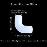 5pcs Conector De Tubo Rígido a Flexibles De Silicona Para Jardín Coupling De Goma Elástico Para Reparación De Tubos Y Rendijas En El Jardín - details 8