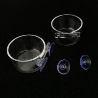 Tanque De Acuario Transparente Alimentador De Peces Y Camarones Círculo De Alimento De Vidrio Fleeting Para Sujeción En La Base - details 26