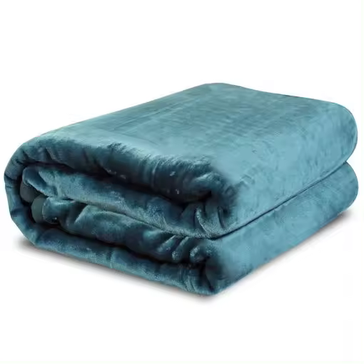 Manta Lisa sofá Cama nordico Lavado mecánico Ligera supercálida tacto suave - 1