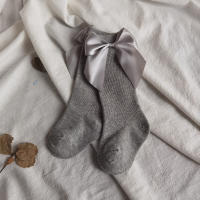 Calcetines De Navidad Para Bebés Y Niñas Con Gran Lazo Alta Cintura Suaves Y Lindos De Algodón Y Poliéster Para Otoño Invierno Primavera Verano Tallas S M L Para 0-5 Años - details 11