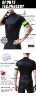 X-TIGER Camiseta De Ciclismo Para Hombre MTB Ropa De Bicicleta Verano Transpirable Secado Rápido Con Bolsillos Cierre Completo - details 2