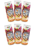 (VINUT)  PACK 3X POPPING BOBA BUBBLE TEA SABOR LICHI 320ML - details 1