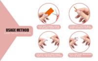 12Pcs Ajustador De Tamaño De Anillos De Silicona Invisible Herramienta De Joyería Para Ajustar Anillos Sueltos Color Rojo - details 1
