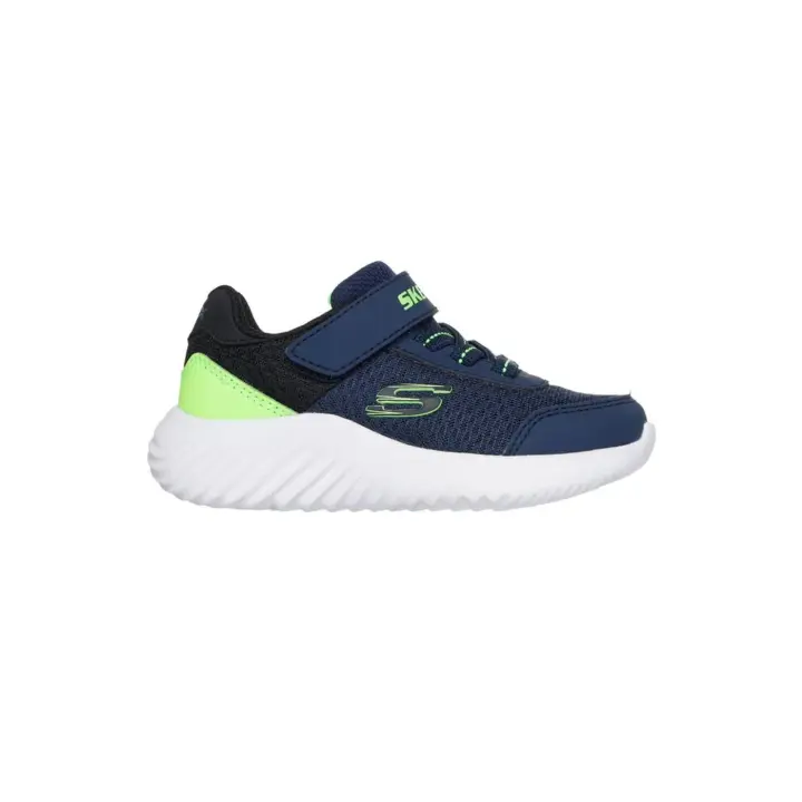 Zapatillas skechers bounder trezic marino verde de bebé. - 1