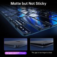 Funda De Teclado Ultrafina Y Transparente Para MacBook Air M1 M2 M3 pro 14 16 Pulgadas Air 15 A3113 A3114 Tipo De Estados Unidos Material De Silicona Negro - details 14