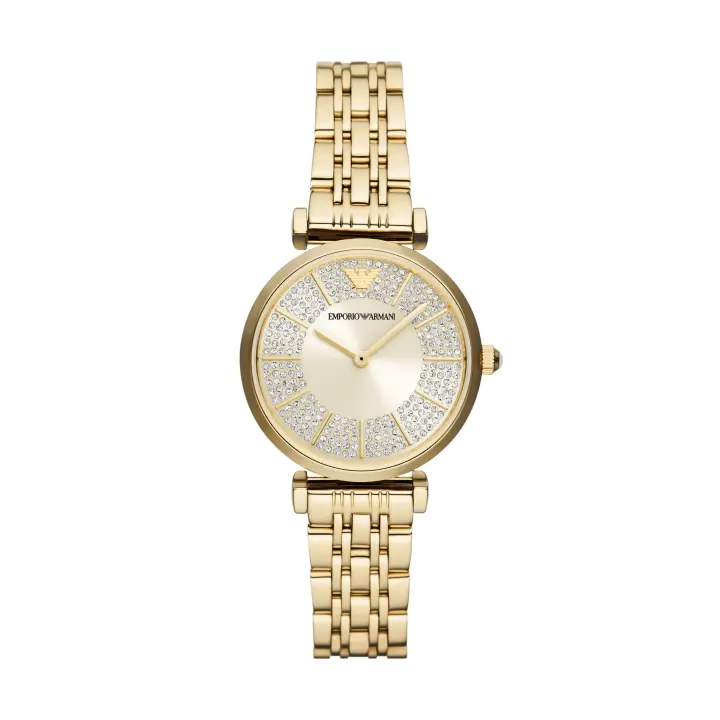 Emporio Armani Reloj STAINLESS STEEL，GOLD，QUARTZ/2 HAND AR11608 - 1