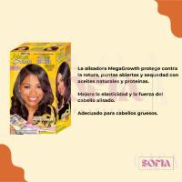 CasaSofia- Profectiv Mega Growth No-Lye Relaxer Kit Super 1 Application + Tratamiento ( champu 354ml.+Locion 236ml.+Leave-in 425g). Alisadora en sobre - details 2