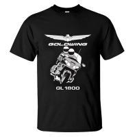 Camiseta De Motocicleta Effex Goldwing GL1800 Para Hombres Y Mujeres Negro Algodón Oversize Manga Corta Alta Calidad Estilo Casual - details 5