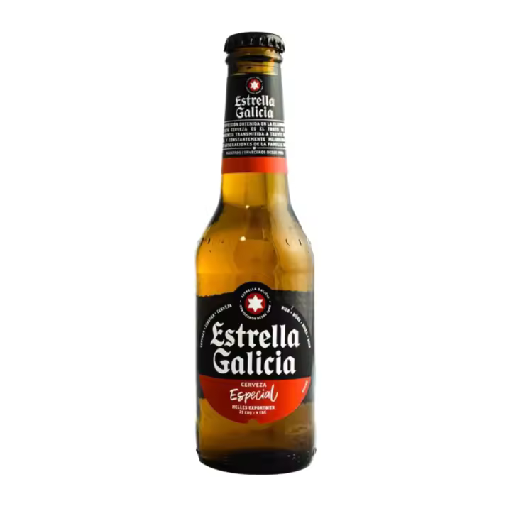 Cerveza Estrella Galicia Especial 25 cl pack 24 botellines - 1