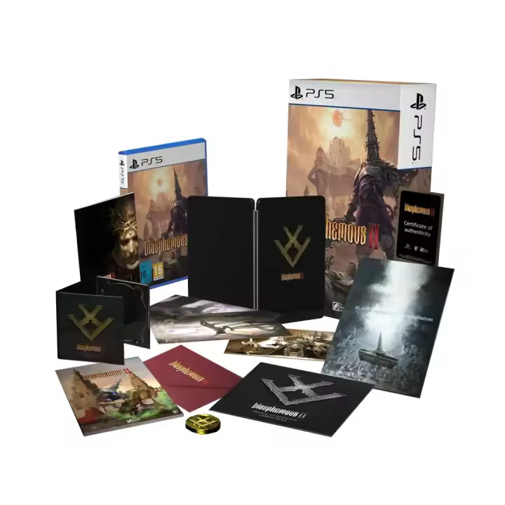 BLASPHEMOUS 2 LIMITED COLLECTION EDITION PS5 PAL ESPAÑA NUEVO FISICO ESPAÑOL - Videotec - 1