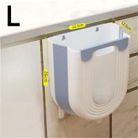 Basurero Plegable De Cocina Y Baño Colgante Y Montado En La Pared Accesorio De Cocina Para Armario De Casa Y Oficina - details 13