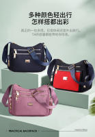 Bolso De Hombro Para Mujer Impermeable De Nylon Bolso Cruzado Estilo Casual Con Bolsillo Interior Y Cierre De Cremallera - details 0