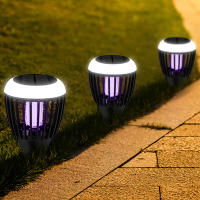Lámpara Solar LED Repelente De Mosquitos Impermeable Con Atrayente Externo Para Trampa De Mosquitos En Jardín Y Patio Exterior - details 1