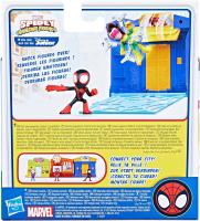 Marvel Spidey y sus increíbles amigos City Blocks Miles Morales: Spider-Man City Bank, Hasbro F8362 - details 5