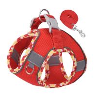 Harnés Para Perros De Correa Reflectante Y Transpirable Ajustable Ropa De Vestir Para Paseos Al Aire Libre Material De Poliéster - details 15