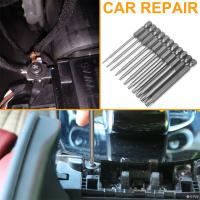 Juego De 11 Piezas De Puntas Torx Con Cabeza Magnética De 75mm /3 Pulgadas Herramienta Manual Extra Larga T7 T8 T9 T10 T15 T20 T25 T27 T30 T40 - details 2