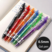 6pcs De Bolígrafos Retráctiles 0.5mm Borrables Con Tinta De Gran Capacidad Recambios Reemplazables Para Escuela Y Oficina - details 4