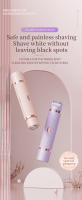 Afeitadora Eléctrica Para Mujer Epilador Corporal Trimmer De Bikini Cuchilla Para Piernas Cara Y Barba 2 En 1 Eliminador De Vello - details 0