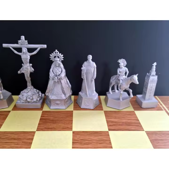 Ajedrez Cofrade. Juego ideal para los cofrades. Semana Santa. Sevilla Cofrade. - 1