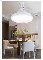 Ventilador De Techo LED IRALAN Con Plumas Retráctiles Y Control Remoto Luz Invisible Para Dormitorio Estilo Moderno Y Sencillo - details 1