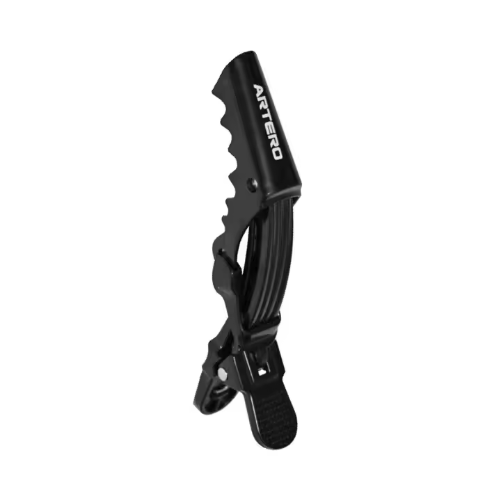 Artero Pinza Kayman - Pinza para el Cabello - Bolsa de 4 Unidades - 11 Cm de Largo - Planchas para el Pelo - 1