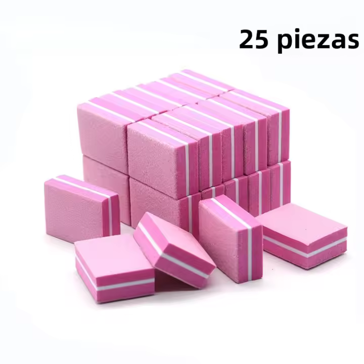 50Pc Mini Herramienta De Cuidado De Uñas Profesional Con Archos De Pulido Y Lijado De 100/180 Grano Archos De Manicura - 1