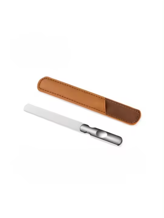Archito De Uñas Doble Cara En Acero Inoxidable Herramienta Profesional Para El Cuidado De Las Uñas Y Pies Cuidado De Belleza Para Manos Y Pies - 1