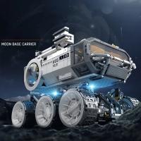 Bloques De Construcción Wandering Earth II Figuras De Astronauta Vehículo Lunar Transportador De Luna Estación Espacial Juguetes Para Niños Regalo - details 10