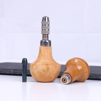 Juego De Herramientas De Joyería 1Pc Pin Vise Con Manija De Madera Y Rosca Herramienta De Girar Hilo Para Trabajo De Joyería - details 0