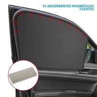 1 Pcs Cortina De Sol Magnética Fuerte Doble Cara Para Coche Cortina Transparente Y Opaque De Protección Solar Para Verano - details 4