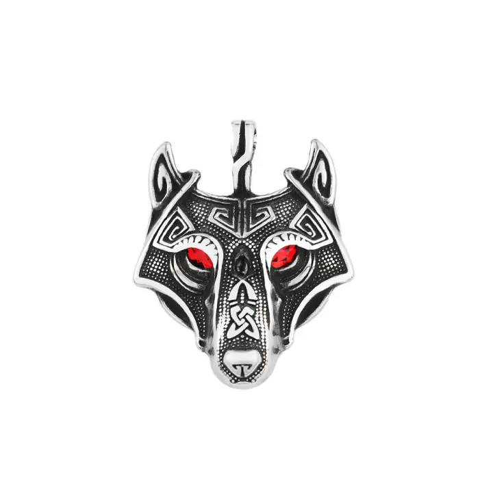 Collar De Moda Vintage Con Colgante De Animal En Acero Inoxidable Para Hombres Estilo Gótico Biker Joyería Personalizada Regalos De Cumpleaños - 1