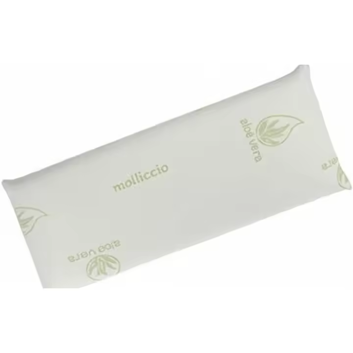 Almohada viscoelastica 70 cm  MOLLICCIO , Tejido Aloe Vera. GADETEX - 1