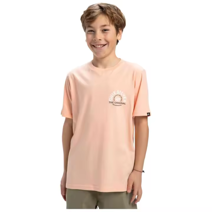 Camiseta Quiksilver modelo Ev Summer Road (Mef0) en color Naranja - 1