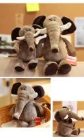 Muñeco De Peluche De 25cm Kawaii Con Animales Del Bosque León Tigre Elefante Mono Zorro Juguetes Para Dormir De Peluche Realistas Para Niños - details 67