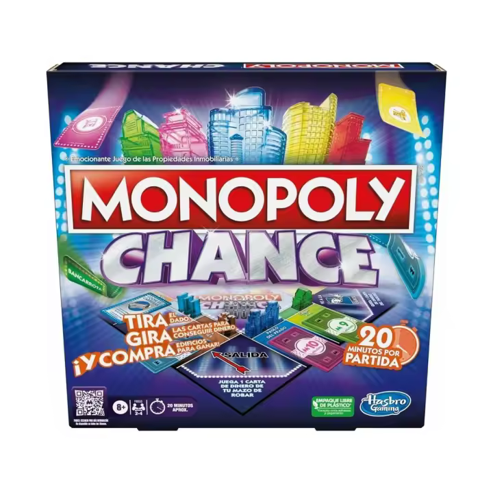 Monopoly Chance Hasbro F8555105 Itinerario HASBRO - 1