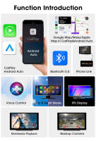 DVR De Coche Universal 11.26 Pulgadas 4K 3840x2160 Con Carplay Y Android Auto Inalámbrico BT AUX Para Pantalla De MP5 Multimedia - details 2