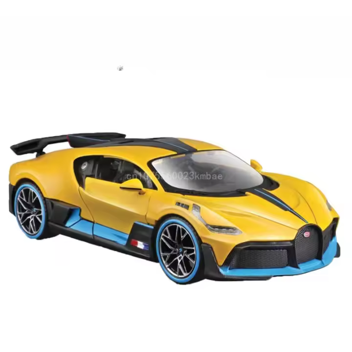 Modelo De Coche De Colección Maisto Bugatti Chiron Divo Serie 1:24 Aleación De Metal Decoración De Escritorio Regalo De Cumpleaños Para Niños - 1